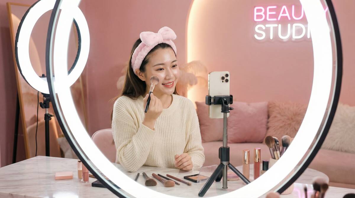 小马拉大车美妆视频教程